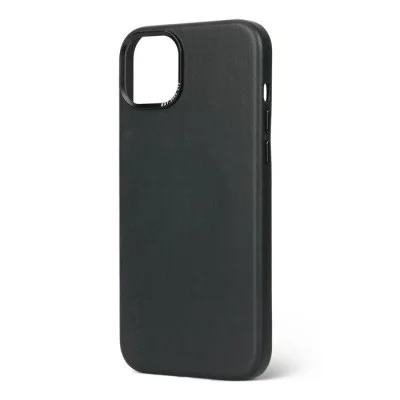 Cover Iphone 15 Pro Max Leather Magsafe Decoded - Black